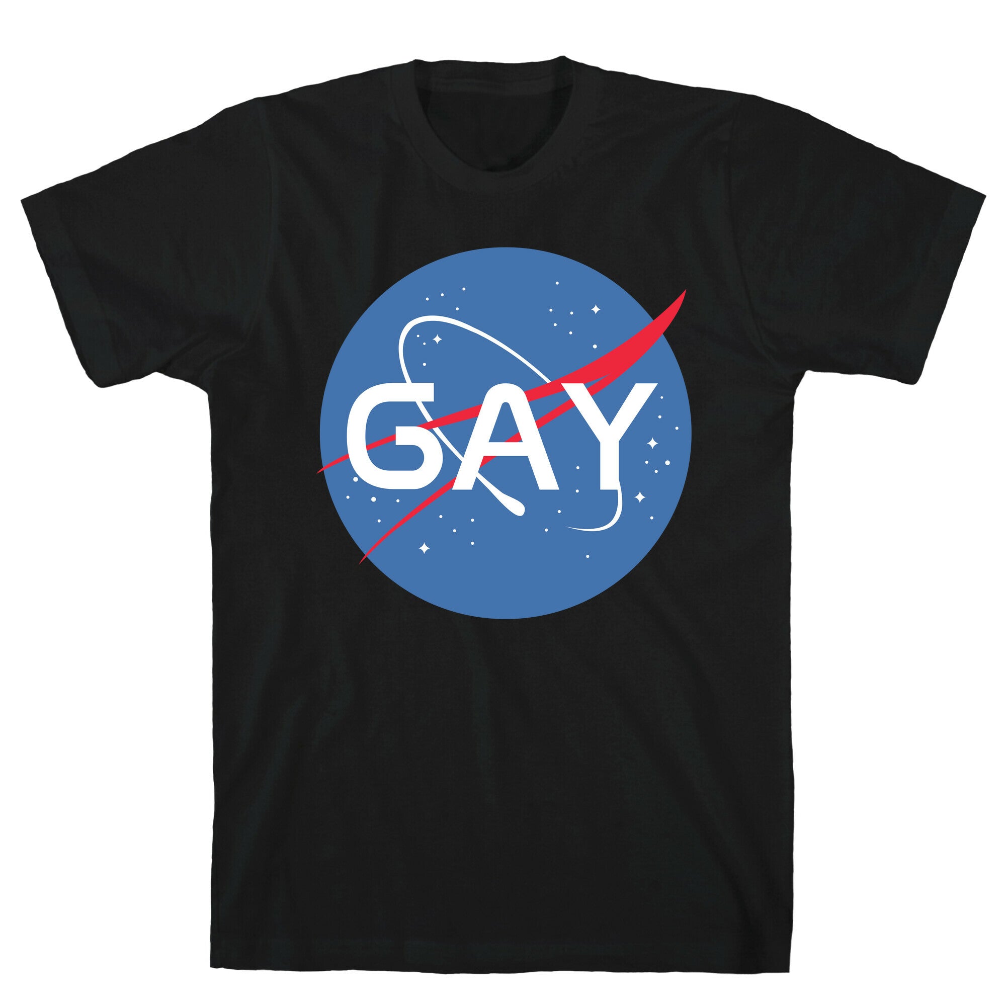Gay Nasa Parody T-Shirt